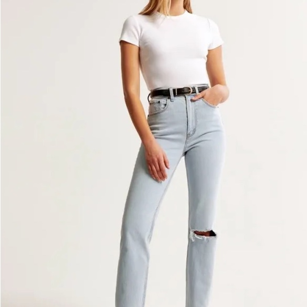 Abercrombie & Fitch 90’s Straight Ultra High Rise